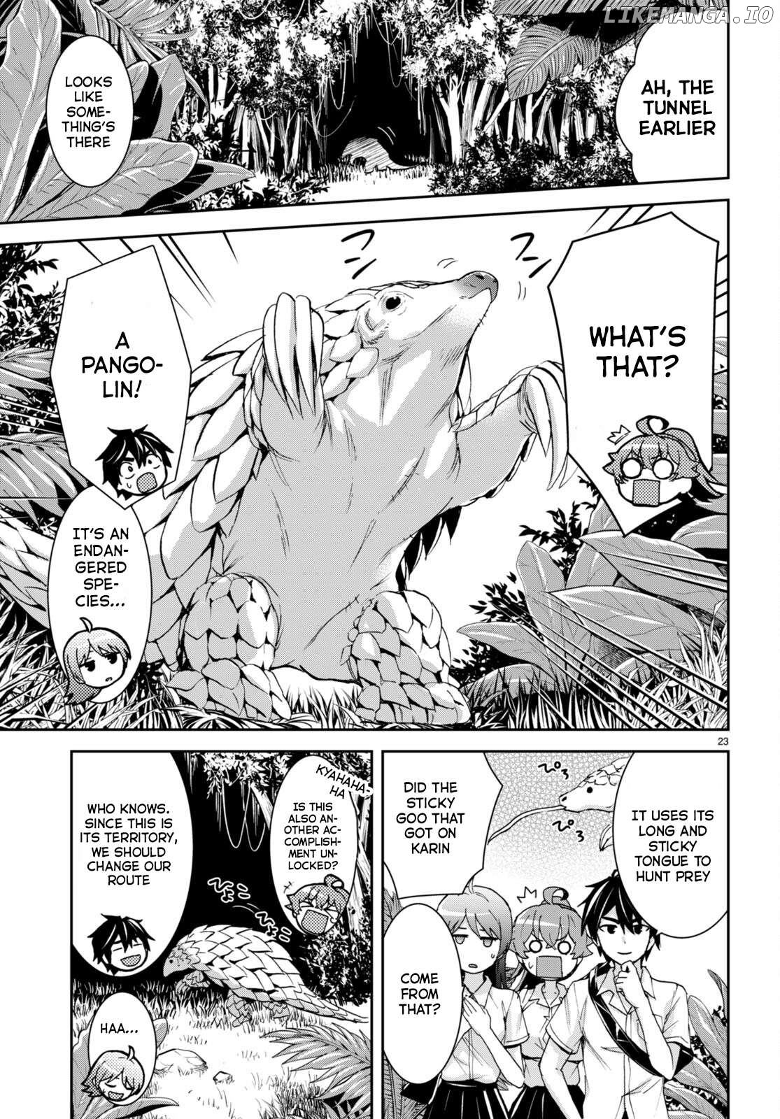 Isekai Yurutto Survival Seikatsu: Gakkou no Minna to Isekai no Mujintou ni Tenishitakedo Ore Dake Rakushou desu Chapter 23 - page 24