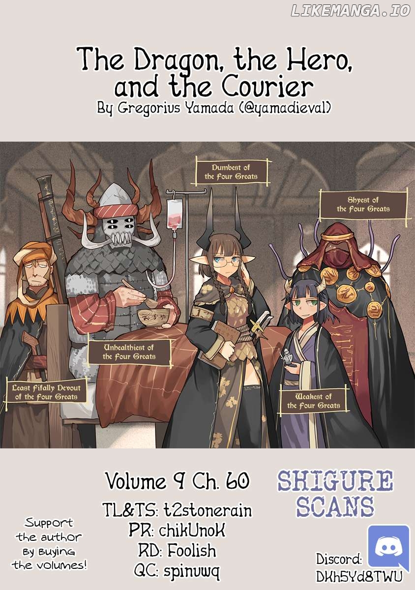 The Dragon, the Hero, and the Courier Chapter 60 - page 1