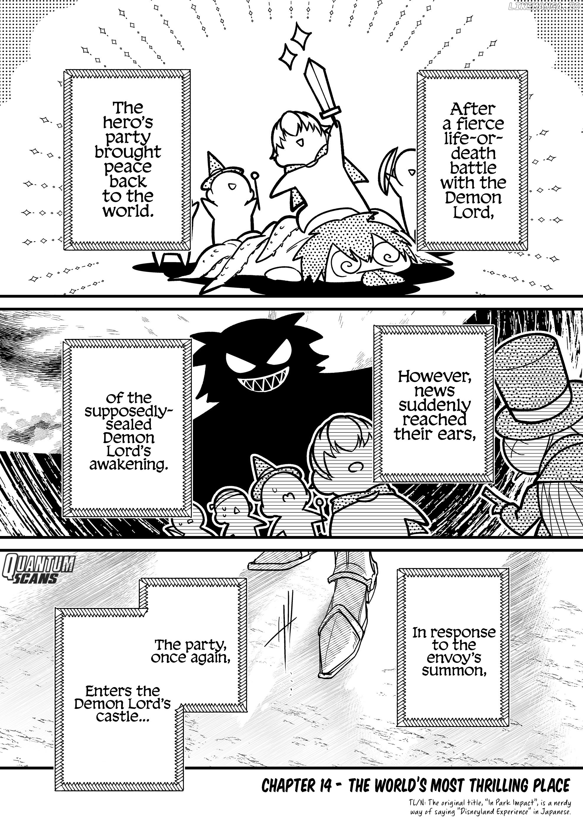 Hero's Party Want to Experience LOVE Chapter 14 - page 2
