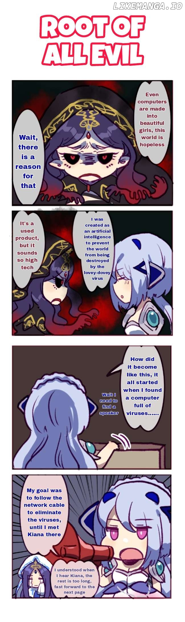Houkai Gakuen 4 Koma Chapter 288 - page 2