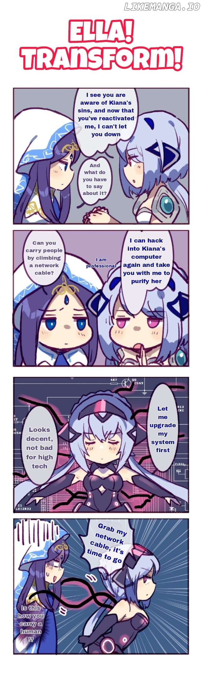 Houkai Gakuen 4 Koma Chapter 288 - page 3