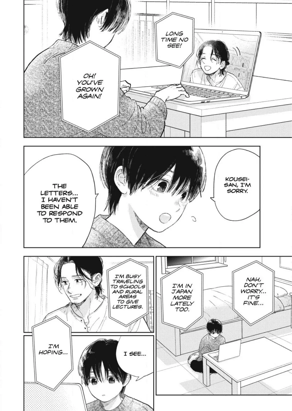 Yubisaki to Renren Chapter 43 - page 26