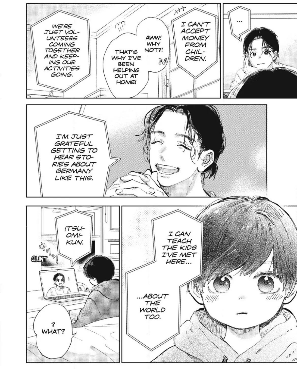 Yubisaki to Renren Chapter 43 - page 4
