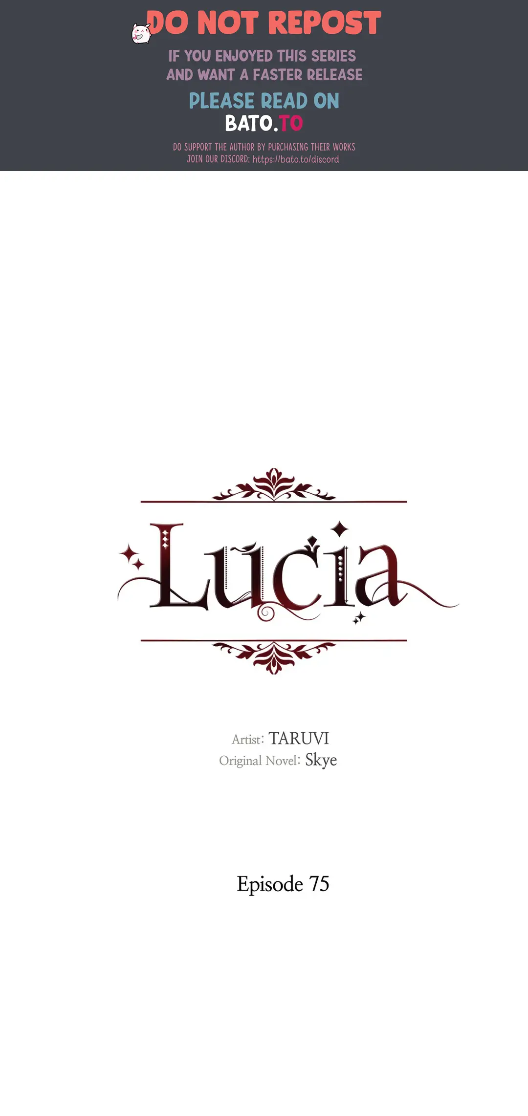 Lucia - Manhwa Chapter 75 - page 1