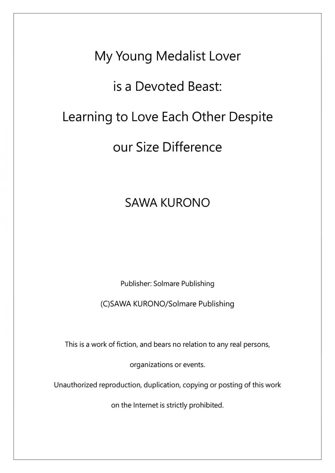 My Young Medalist Lover Is a Devoted Beast: Learning to Love Each Other Despite Our Size Difference Chapter 20 - page 30
