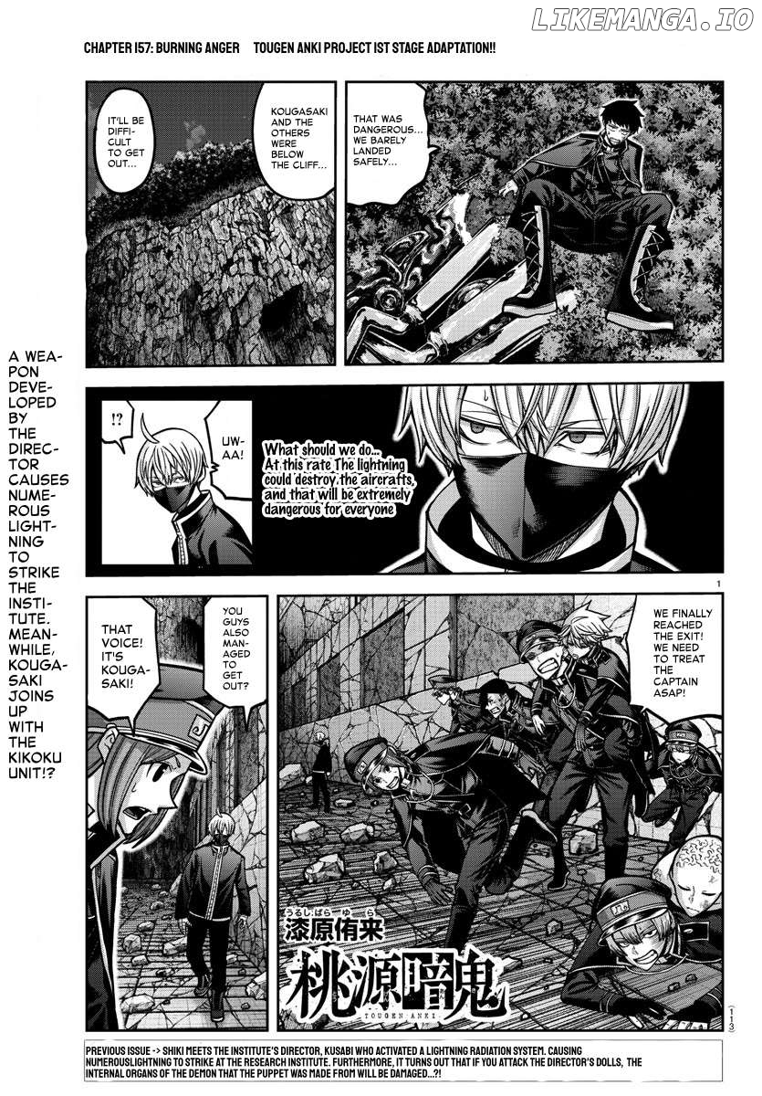 Tougen Anki Chapter 157 - page 1