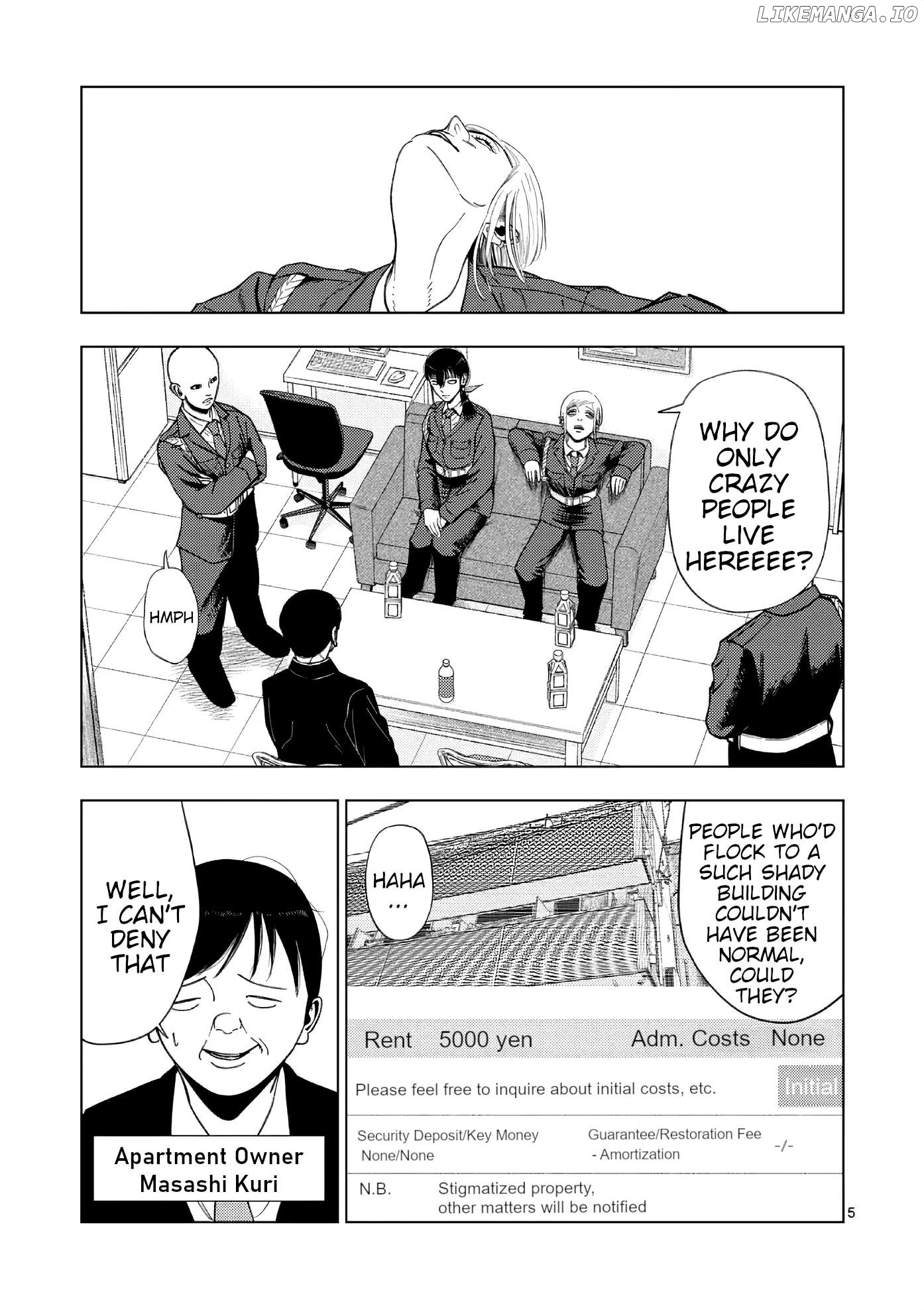 Ura Baito: Toubou Kinshi Chapter 154 - page 5