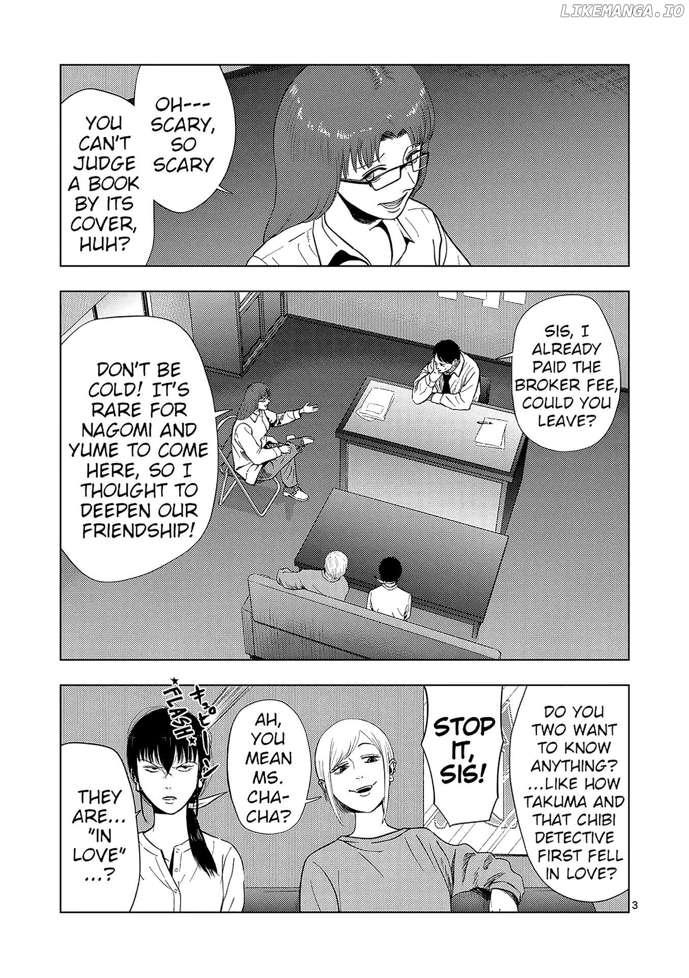 Ura Baito: Toubou Kinshi Chapter 156 - page 3