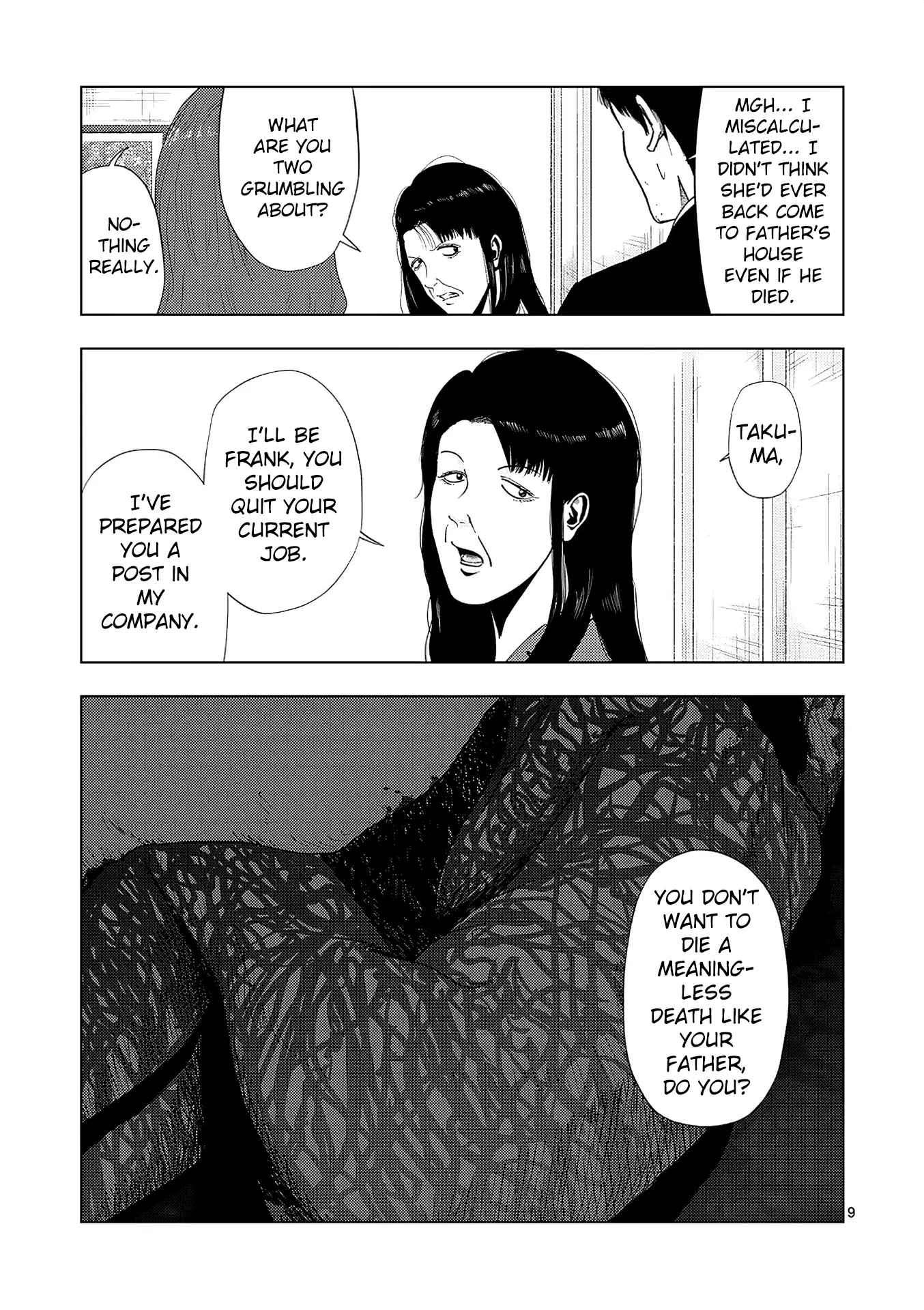Ura Baito: Toubou Kinshi Chapter 160 - page 9