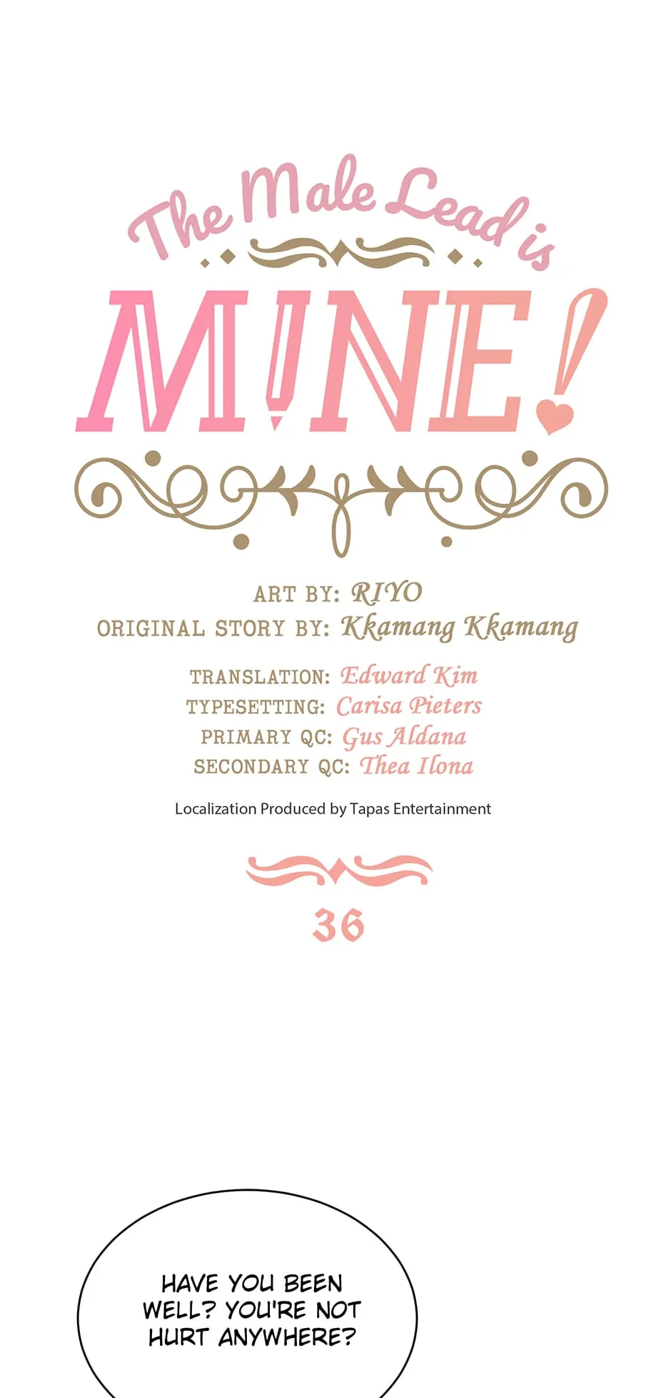 The Male Lead Is Mine Chapter 36 - page 26