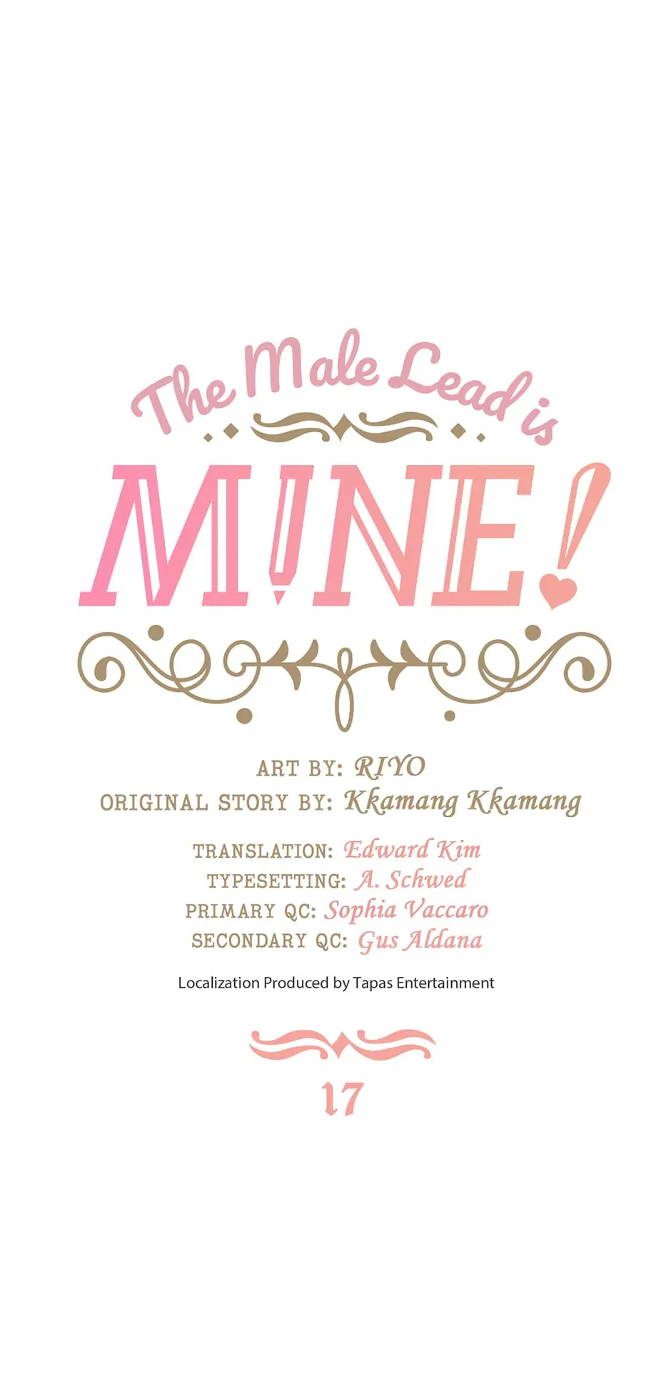 The Male Lead Is Mine Chapter 17 - page 1