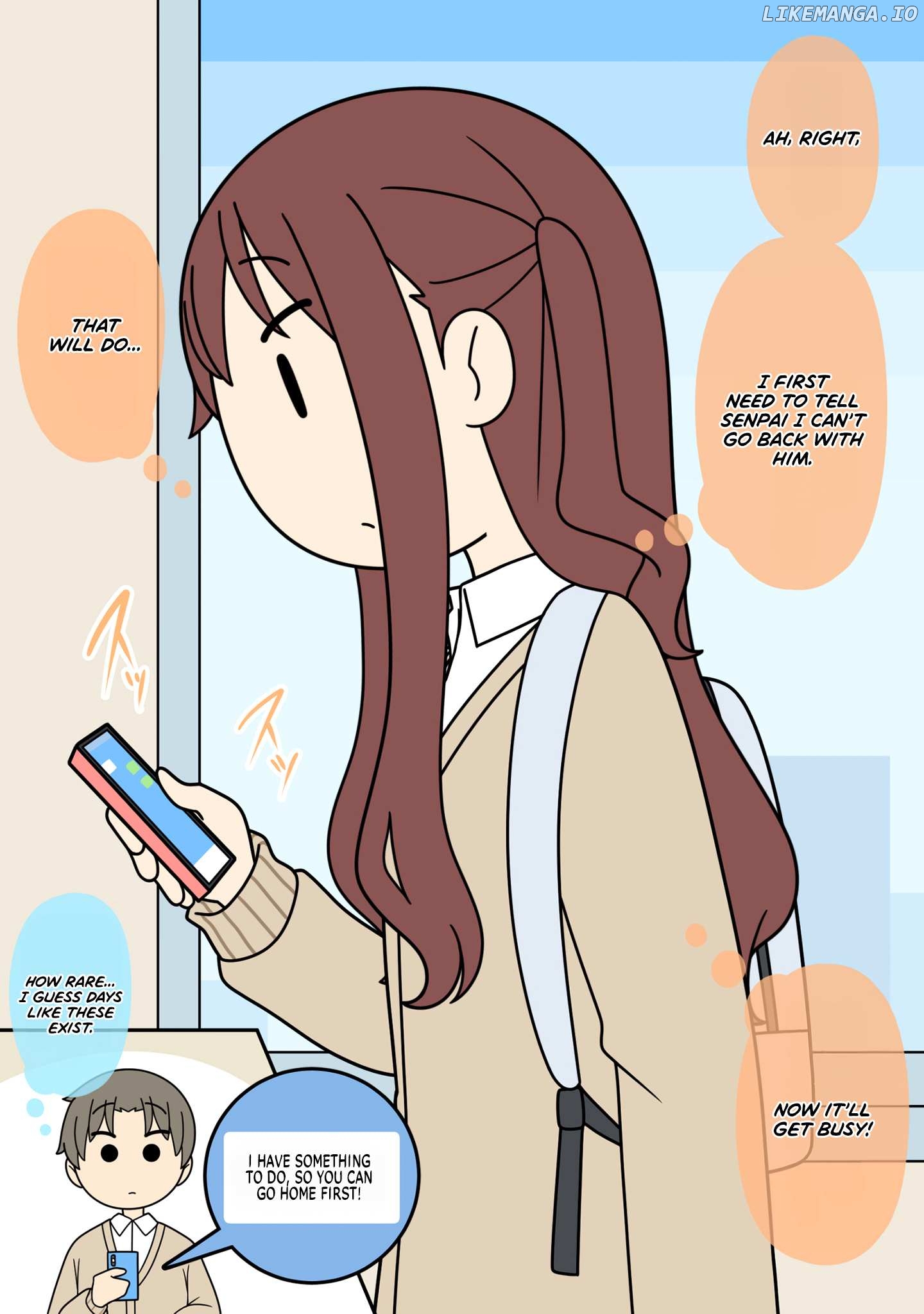 Tsukiatteinai Senpai To Kouhai Chapter 15 - page 3