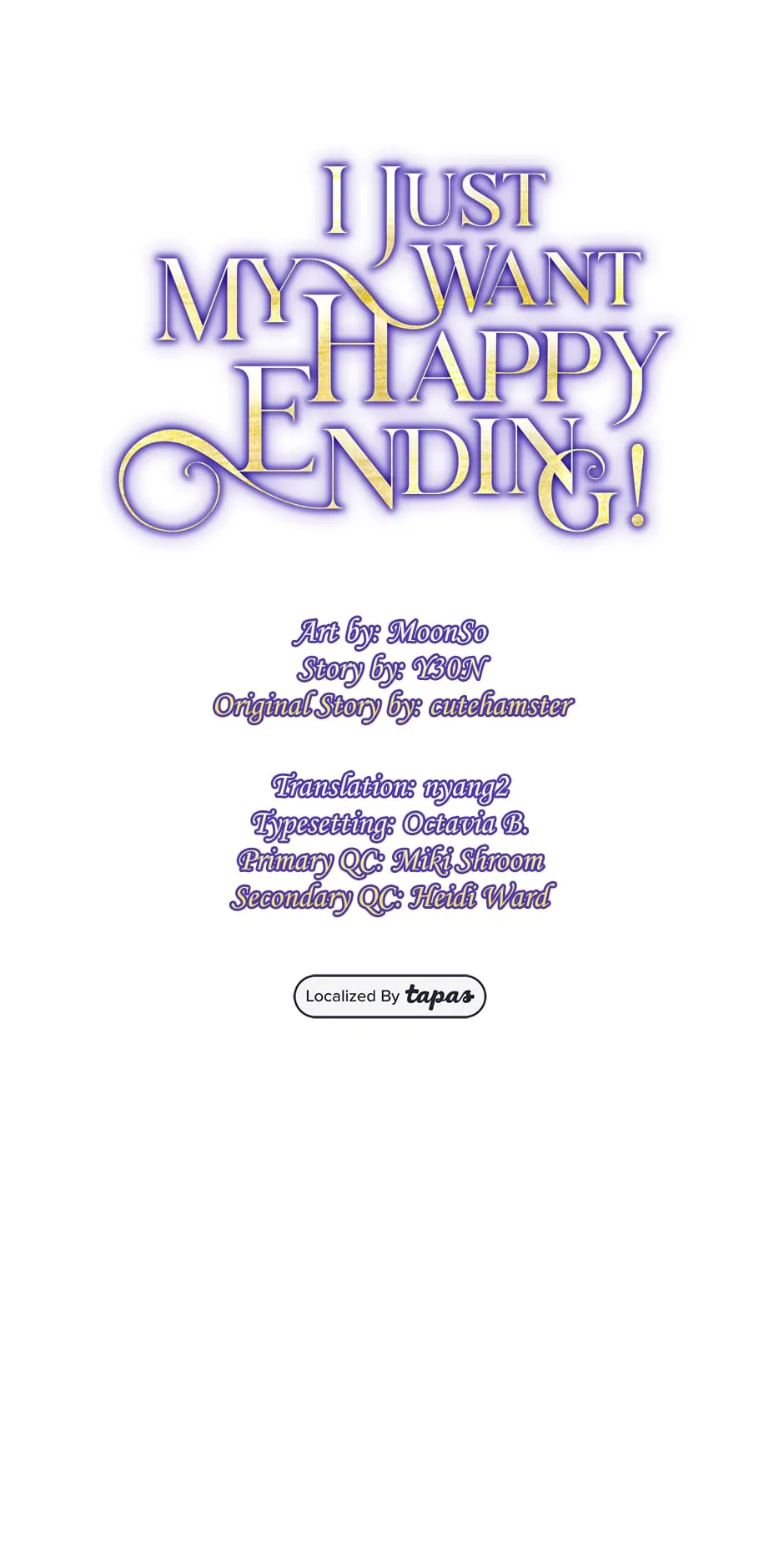 I Just Want My Happy Ending! Chapter 8 - page 1
