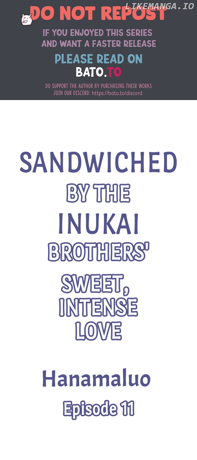 Sandwiched by the Inukai Brothers' Sweet, Intense Love Chapter 11 - page 1