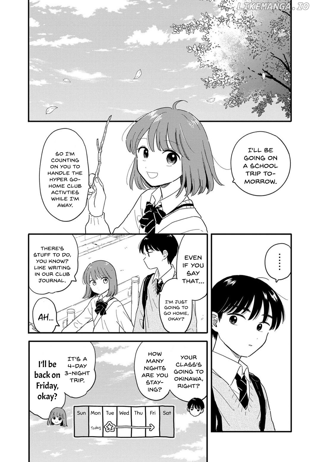 Houkago Kitaku Biyori Chapter 19 - page 1