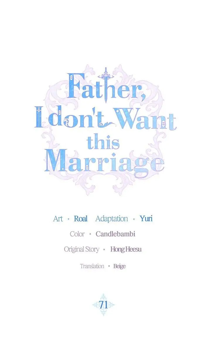 Father, I Don’t Want to Get Married! Chapter 71 - page 1