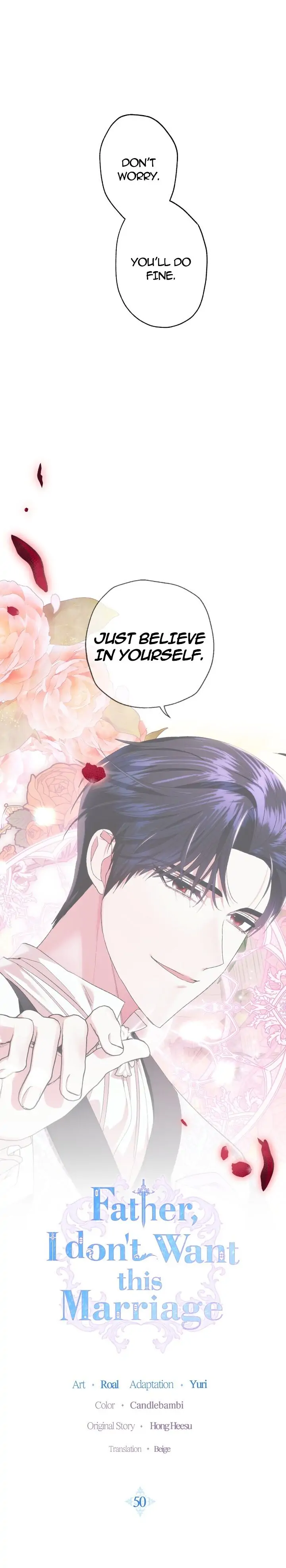 Father, I Don’t Want to Get Married! Chapter 50 - page 1