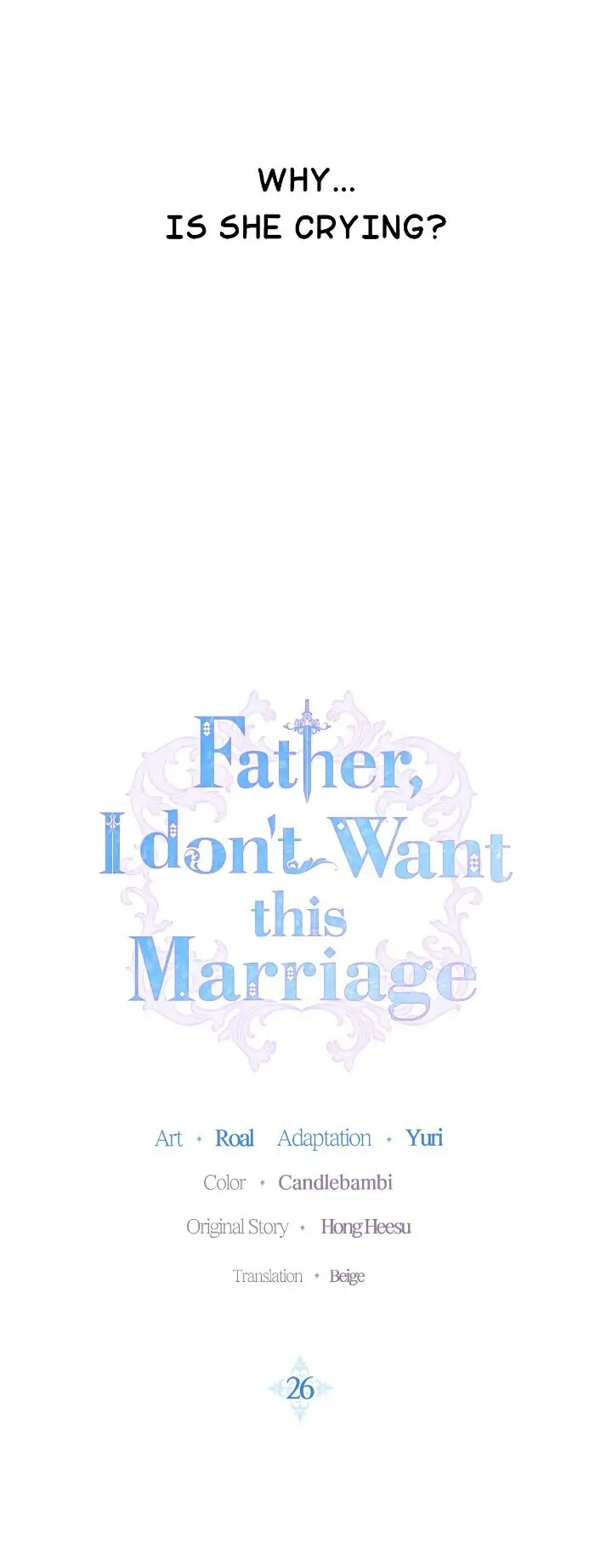 Father, I Don’t Want to Get Married! Chapter 26 - page 3