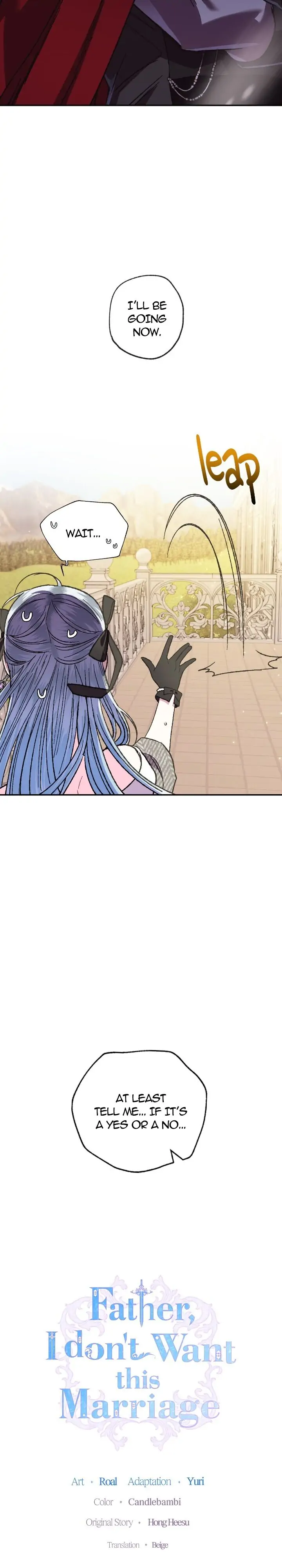 Father, I Don’t Want to Get Married! Chapter 30 - page 2