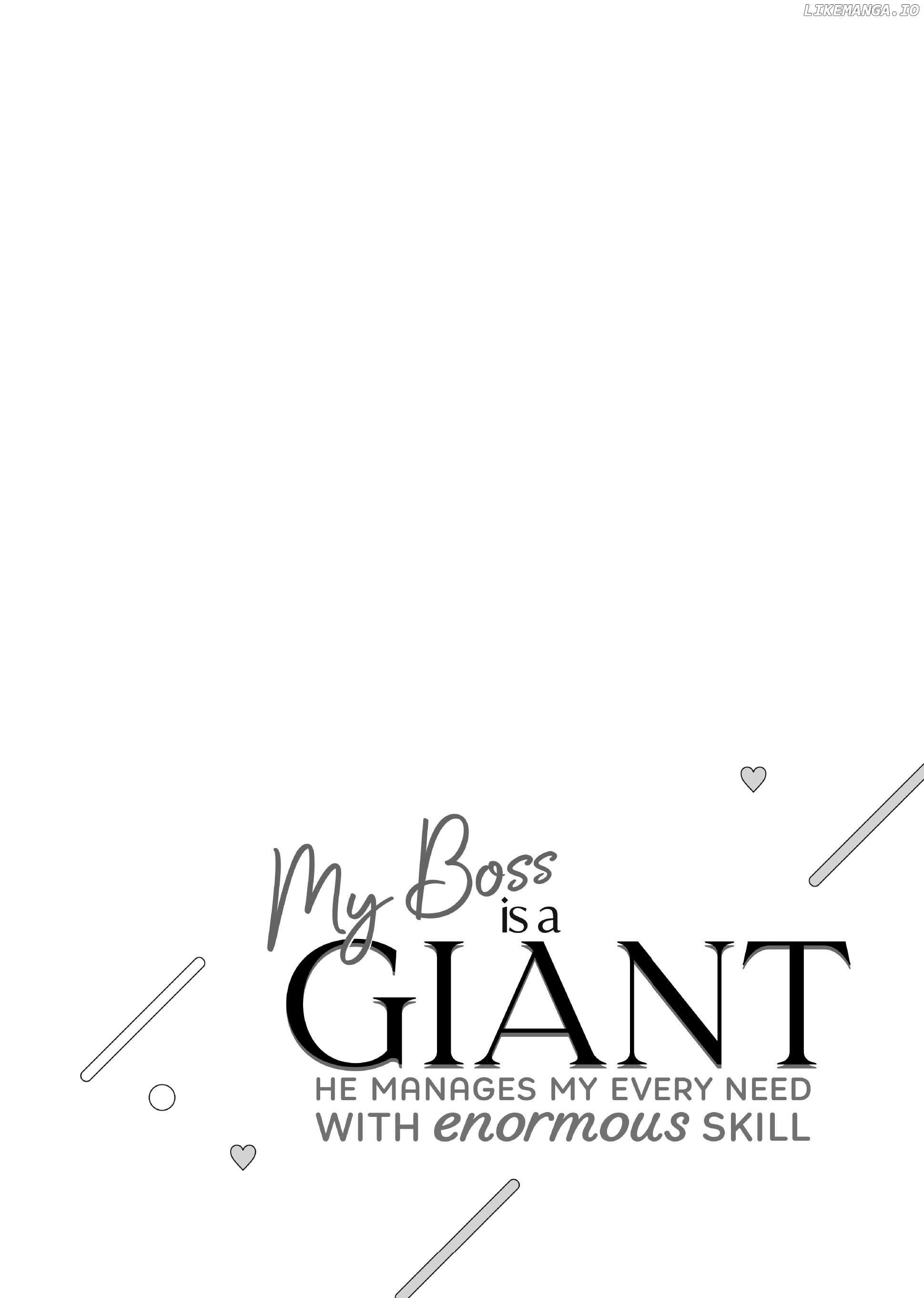 My Boss is a Giant: He Manages My Every Need With Enormous Skill – The Complete Manga Collection Chapter 6 - page 31