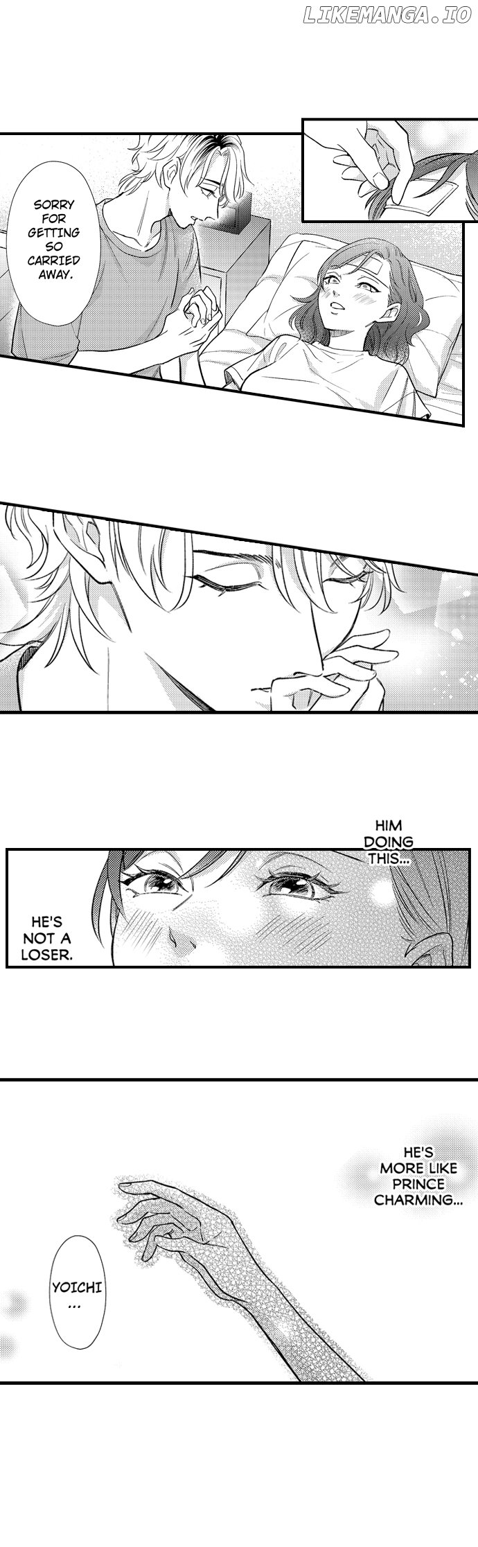 Yoichi-kun wa, Karada Tarashi. - Tsukushi-kei Joshi, (Horetara) Damena Otoko ni Tsukamaru Chapter 8 - page 9