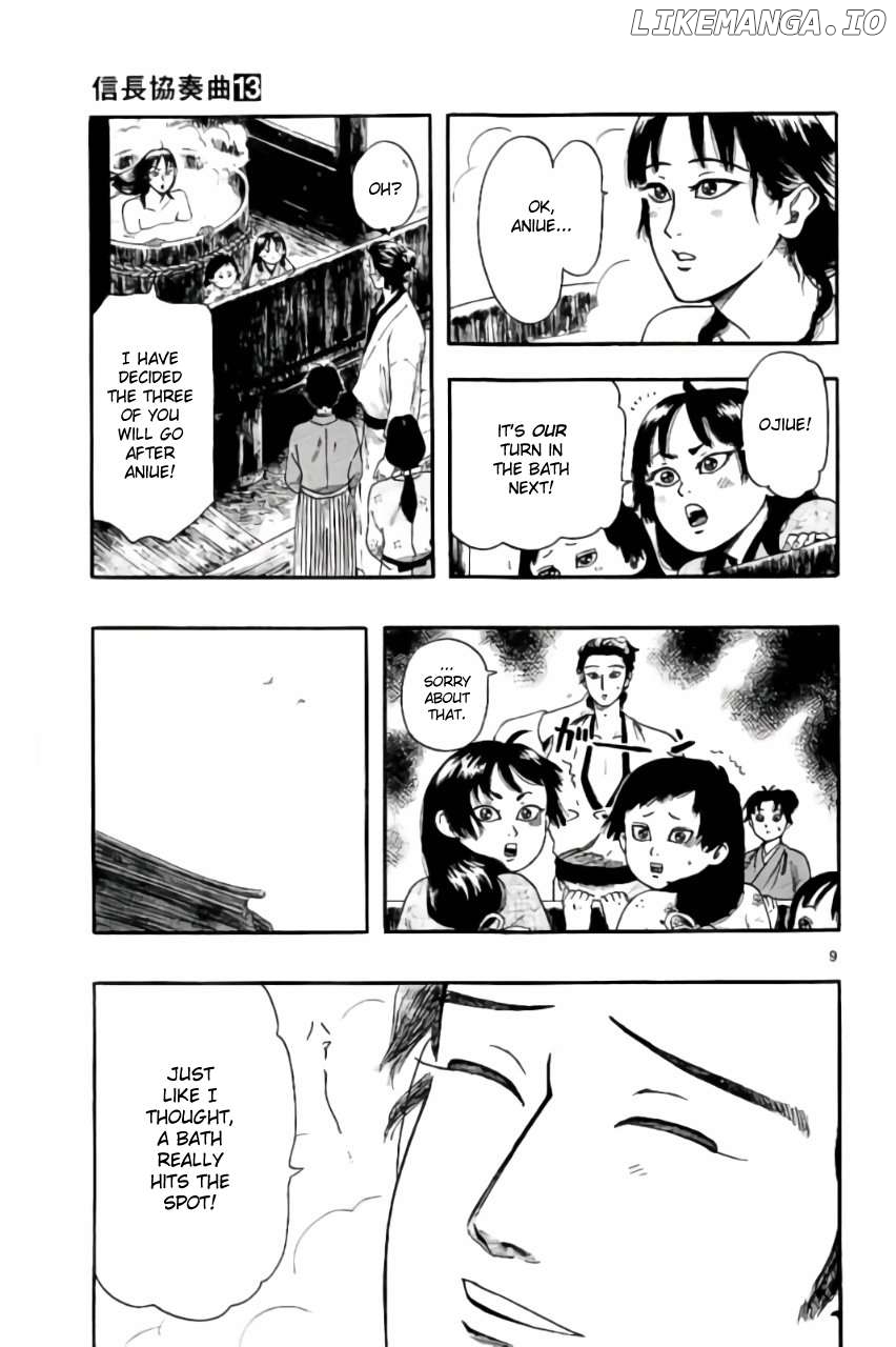Nobunaga Kyousoukyoku Chapter 70 - page 9