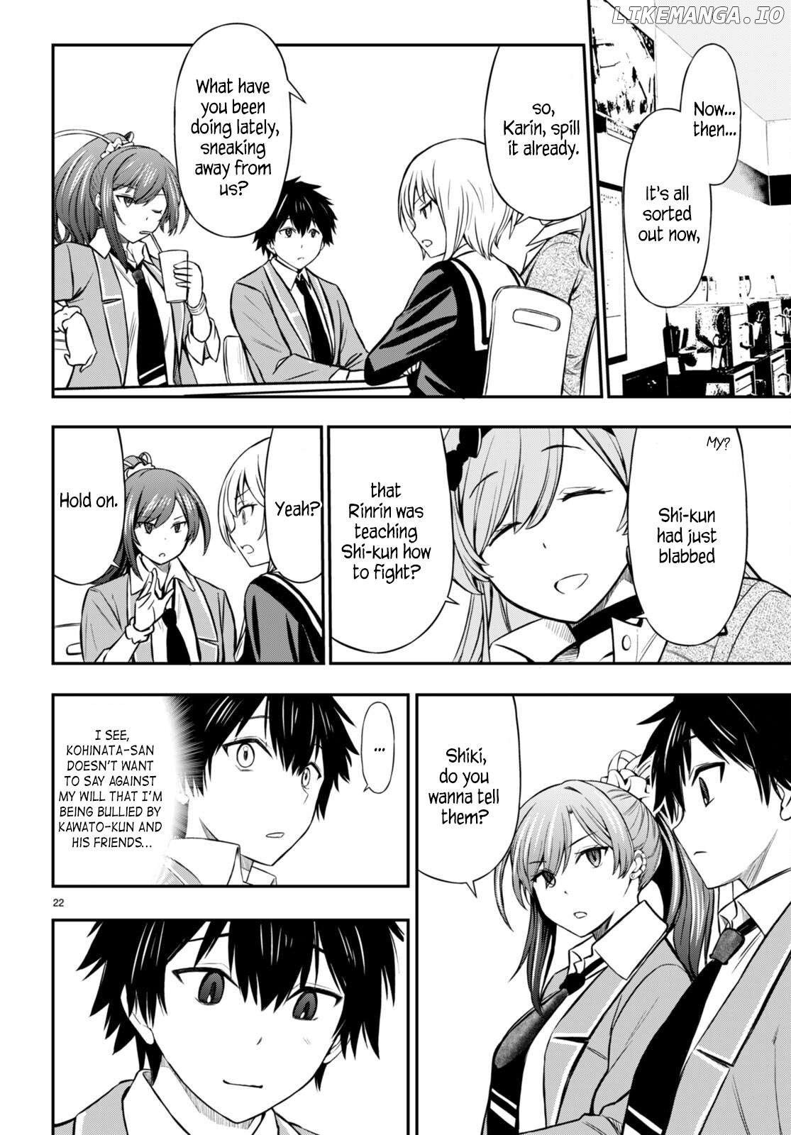 Houkago wa Kenka Saikyou no Gyaru ni Tsurekomareru Seikatsu Kanojo-tachi ni Sukarete, Boku mo Saikyou ni!? Chapter 5 - page 21