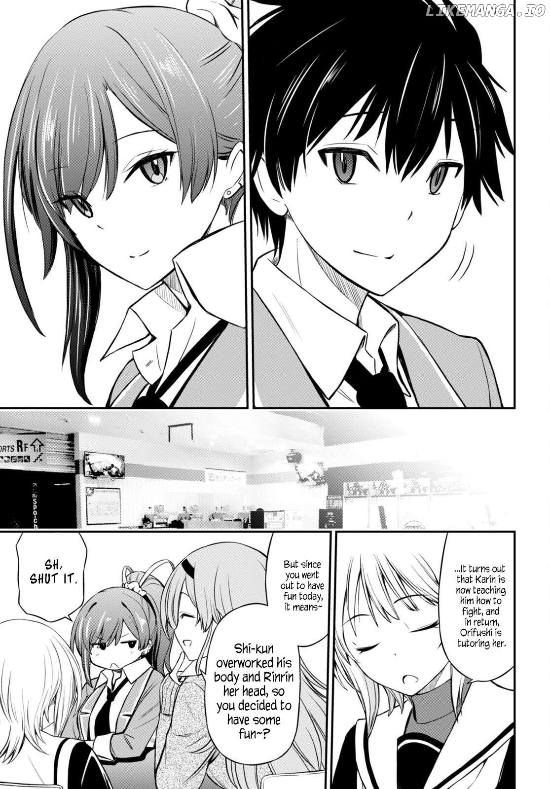 Houkago wa Kenka Saikyou no Gyaru ni Tsurekomareru Seikatsu Kanojo-tachi ni Sukarete, Boku mo Saikyou ni!? Chapter 5 - page 22