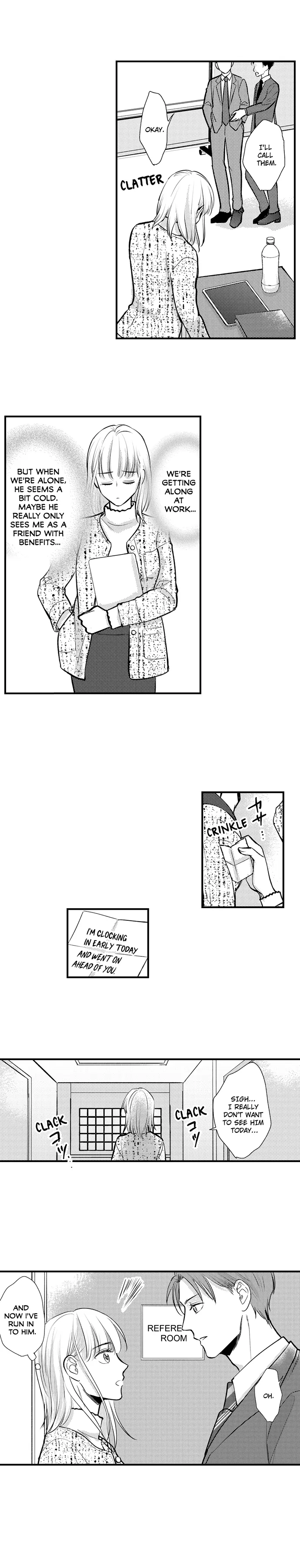 Wake Atte Kenen no Naka desu ga, Suit wo Nuidara Beta Hore desu Chapter 7 - page 6
