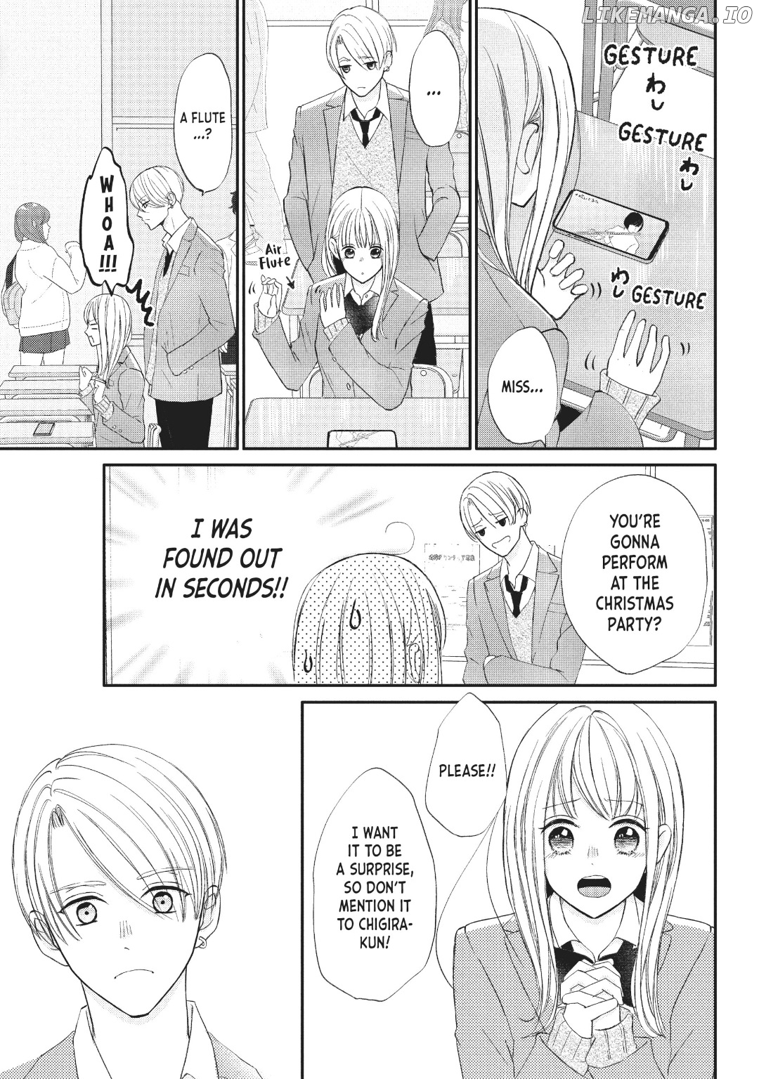Na No Ni, Chigira-Kun Ga Amasugiru Chapter 34 - page 12