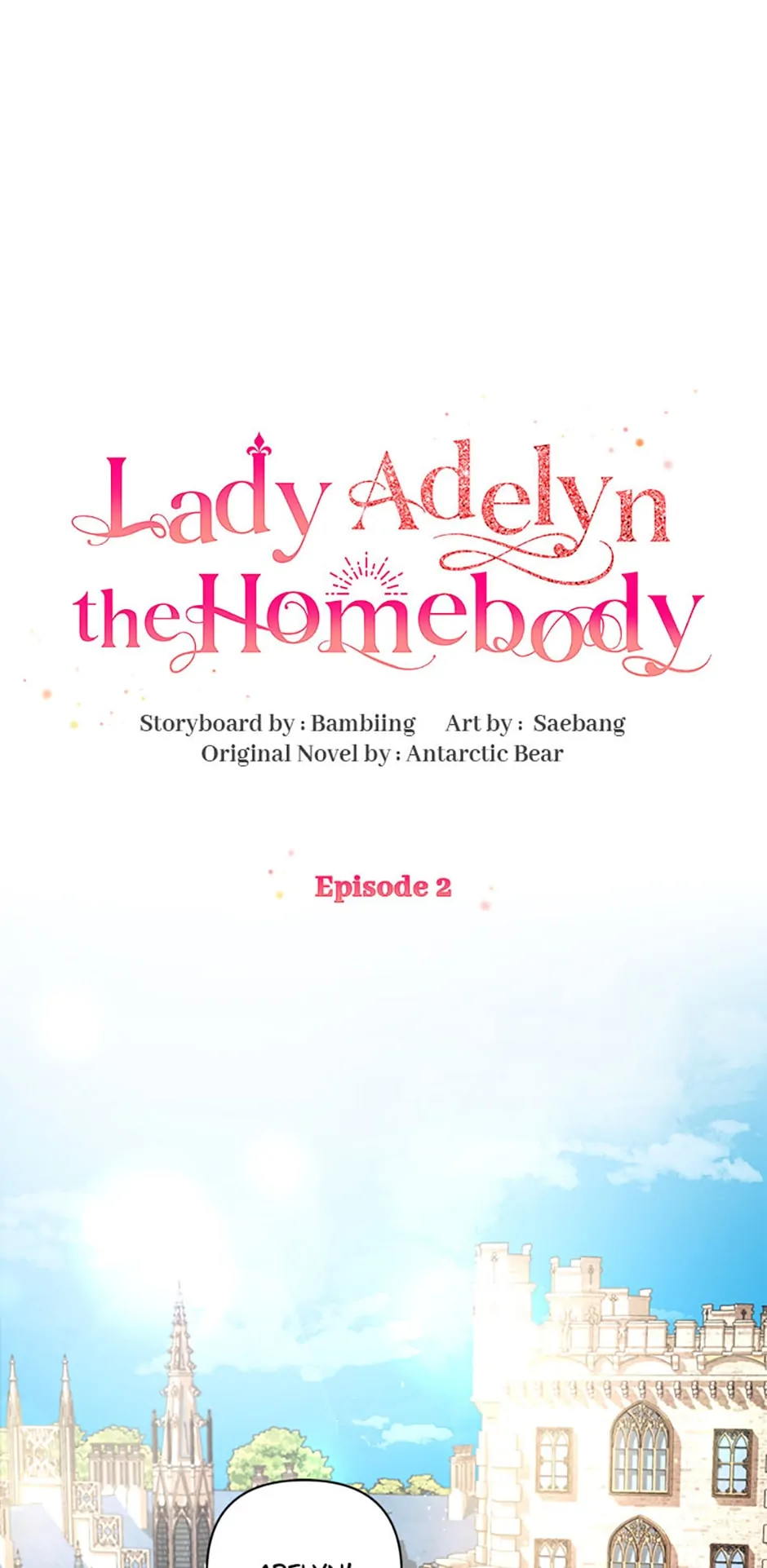 Lady Adelyn the Homebody Chapter 2 - page 1