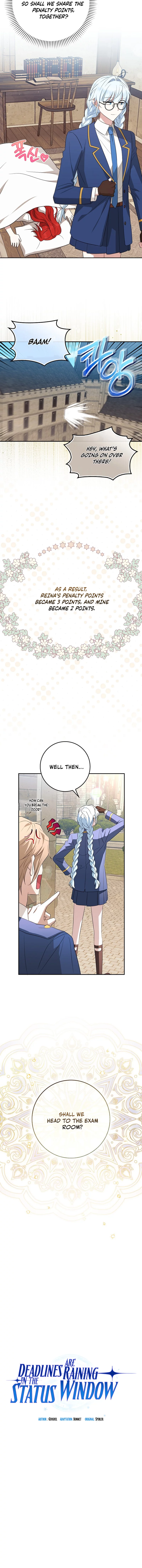 Deadline Is Raining in the Status Window Chapter 25 - page 6