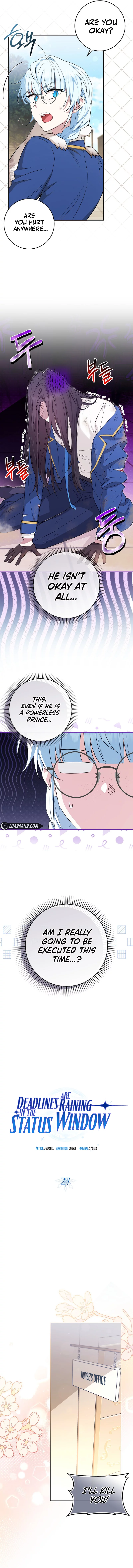 Deadline Is Raining in the Status Window Chapter 27 - page 5
