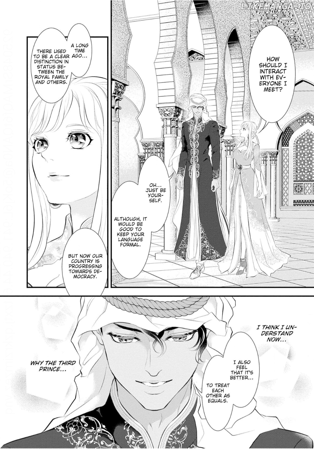 Gouman Sheikh no Propose - Shoujo wo Sasageta Kare wa Oujisama deshita Chapter 7 - page 6