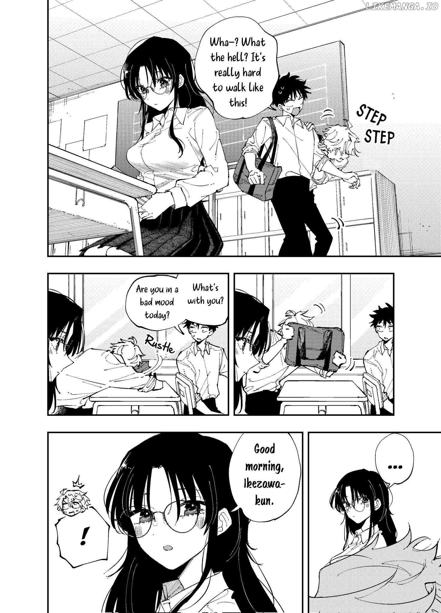 The Person Sitting Next to Me Looking at Me with Perverted Eyes Chapter 7 - page 2