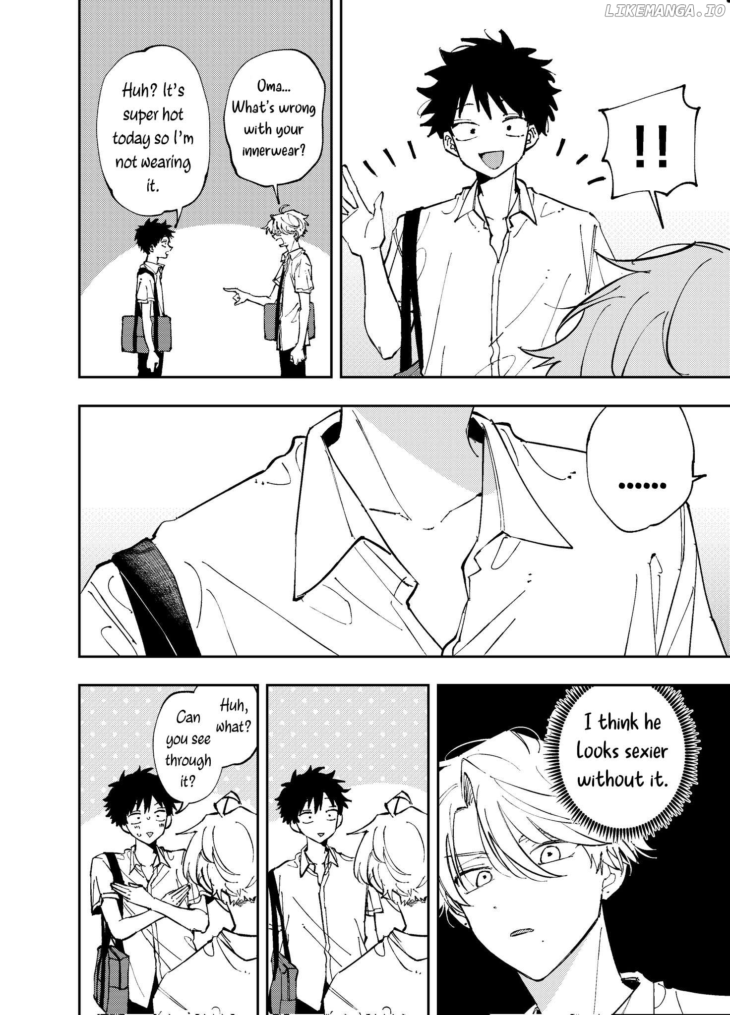 The Person Sitting Next to Me Looking at Me with Perverted Eyes Chapter 8 - page 2