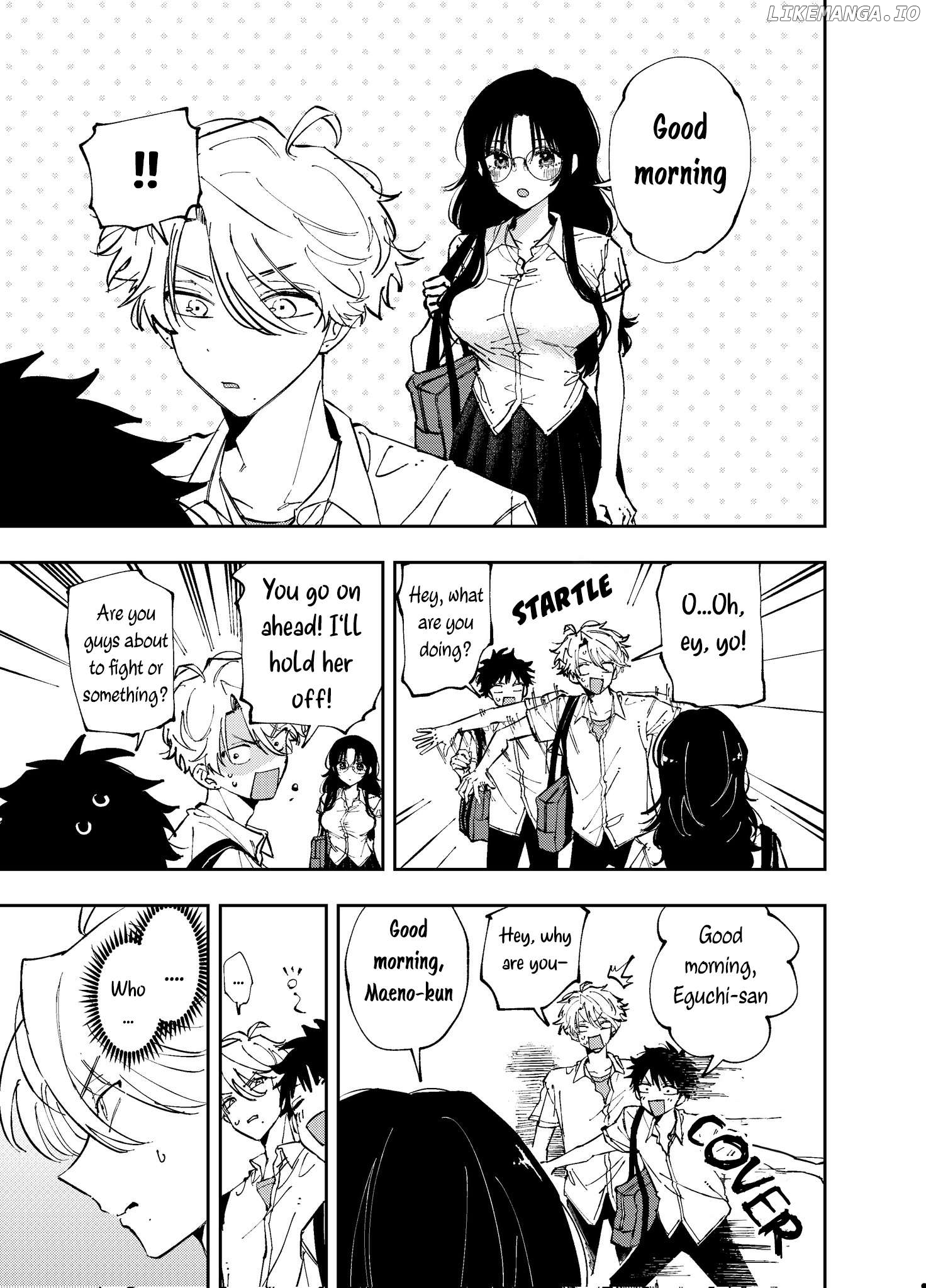 The Person Sitting Next to Me Looking at Me with Perverted Eyes Chapter 8 - page 3