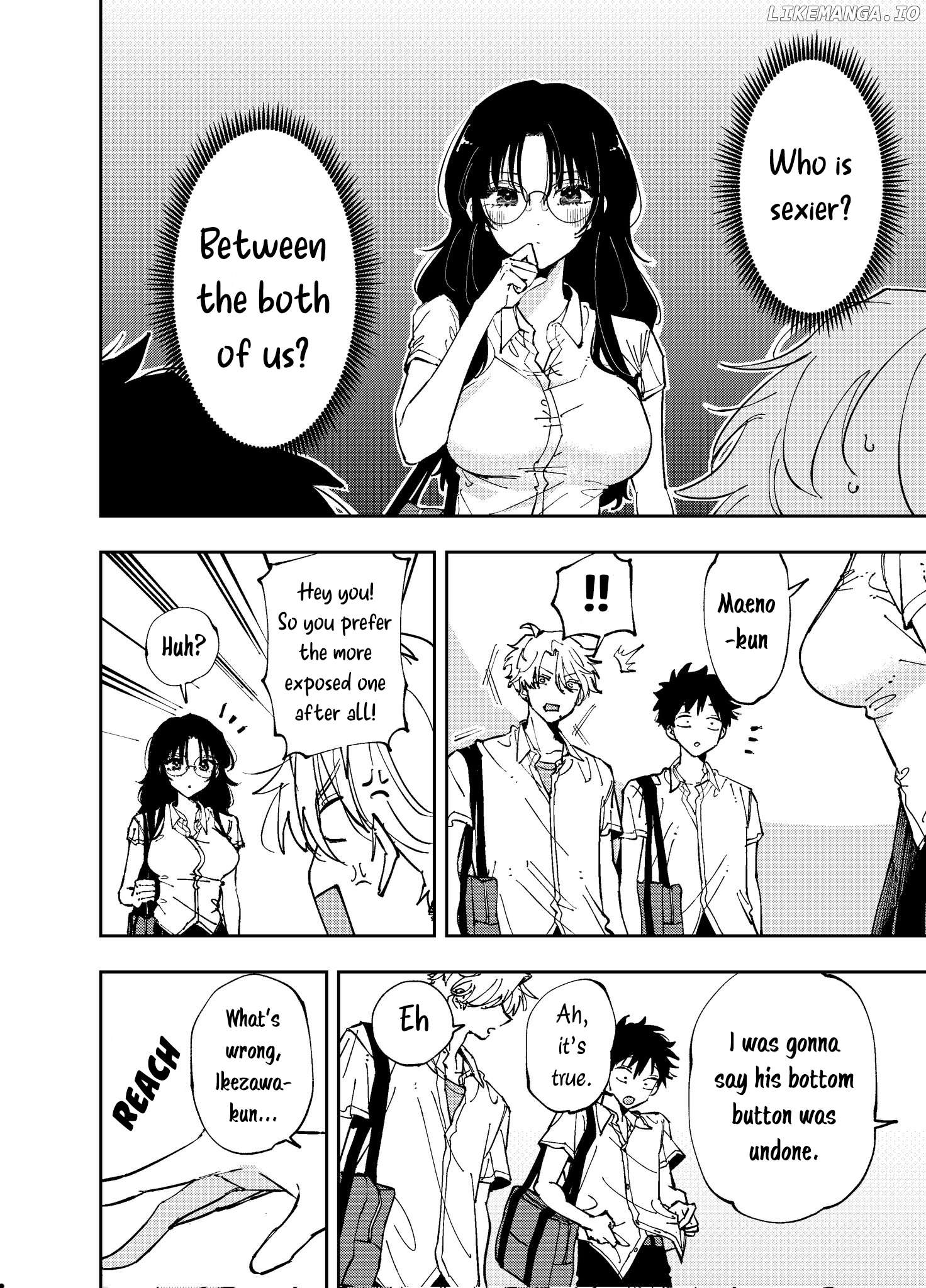 The Person Sitting Next to Me Looking at Me with Perverted Eyes Chapter 8 - page 4