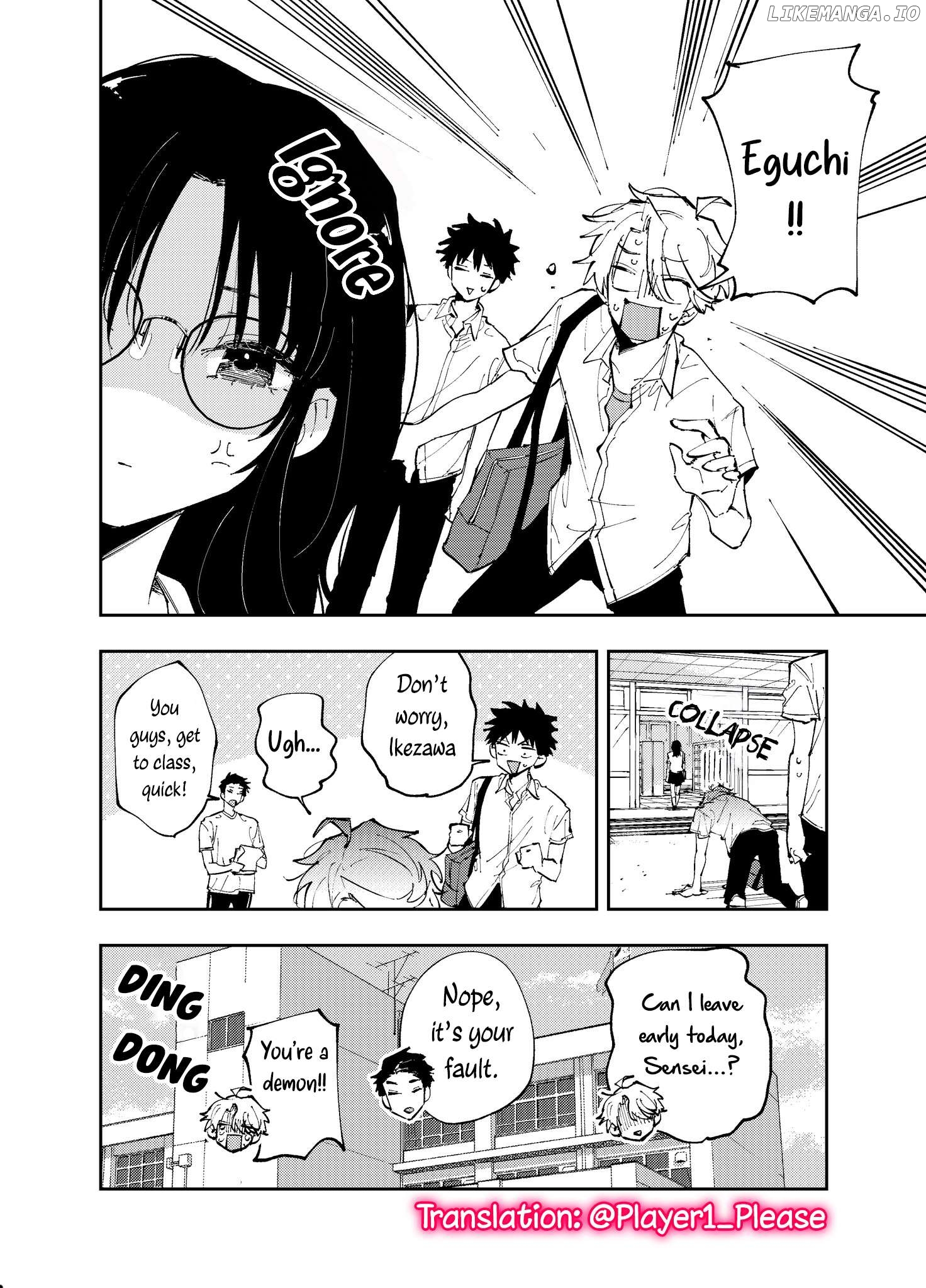 The Person Sitting Next to Me Looking at Me with Perverted Eyes Chapter 8 - page 8