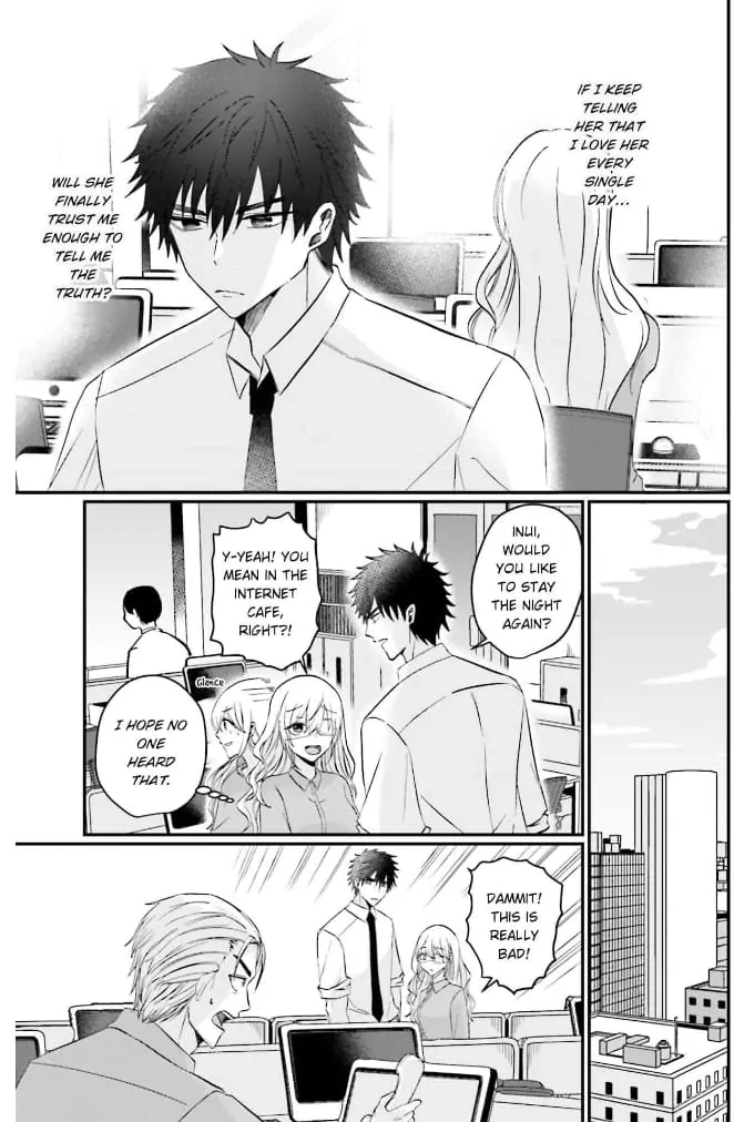 Kowamote Kouhai ga Ichinichi Ikkai Suki tte Itte Kuru (Official) Chapter 13 - page 7