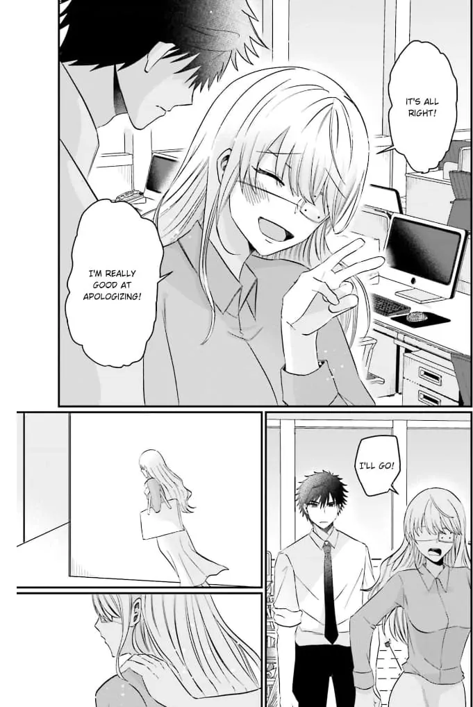 Kowamote Kouhai ga Ichinichi Ikkai Suki tte Itte Kuru (Official) Chapter 13 - page 9