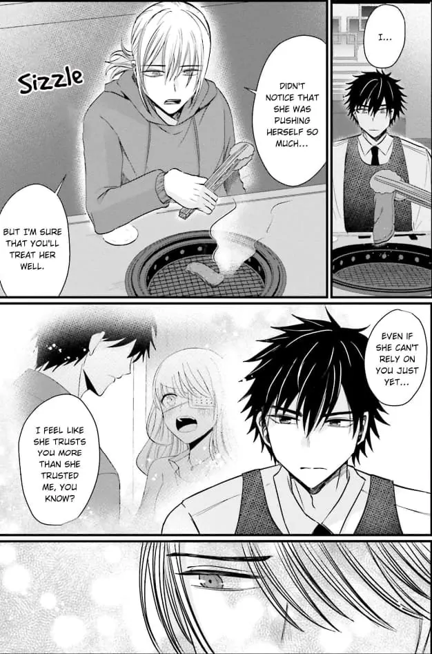 Kowamote Kouhai ga Ichinichi Ikkai Suki tte Itte Kuru (Official) Chapter 14 - page 13