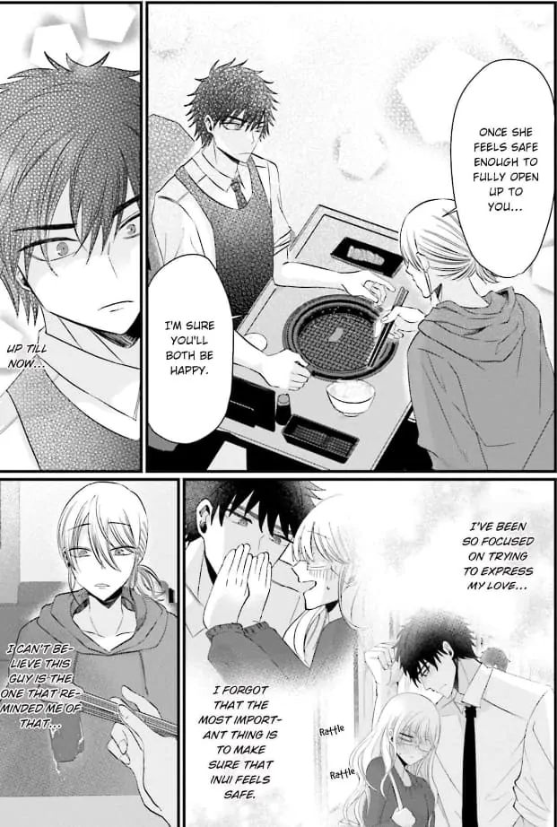 Kowamote Kouhai ga Ichinichi Ikkai Suki tte Itte Kuru (Official) Chapter 14 - page 14