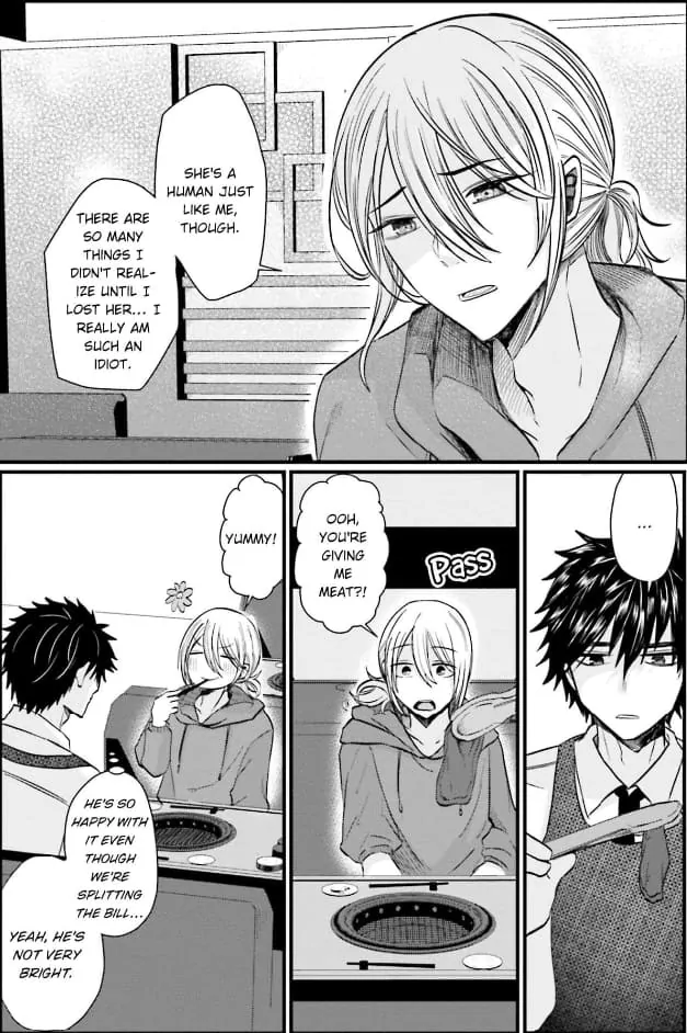 Kowamote Kouhai ga Ichinichi Ikkai Suki tte Itte Kuru (Official) Chapter 14 - page 8