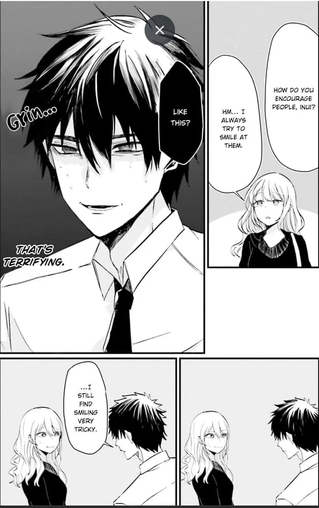 Kowamote Kouhai ga Ichinichi Ikkai Suki tte Itte Kuru (Official) Chapter 15 - page 7