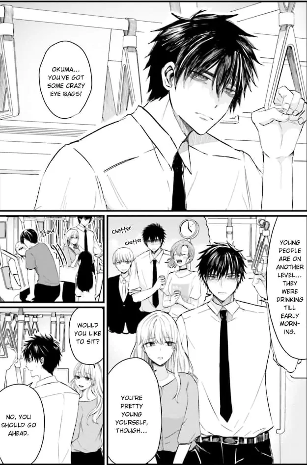 Kowamote Kouhai ga Ichinichi Ikkai Suki tte Itte Kuru (Official) Chapter 16 - page 1