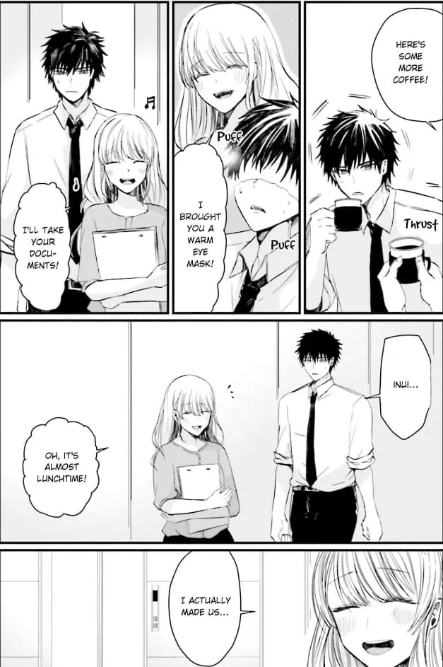 Kowamote Kouhai ga Ichinichi Ikkai Suki tte Itte Kuru (Official) Chapter 16 - page 5