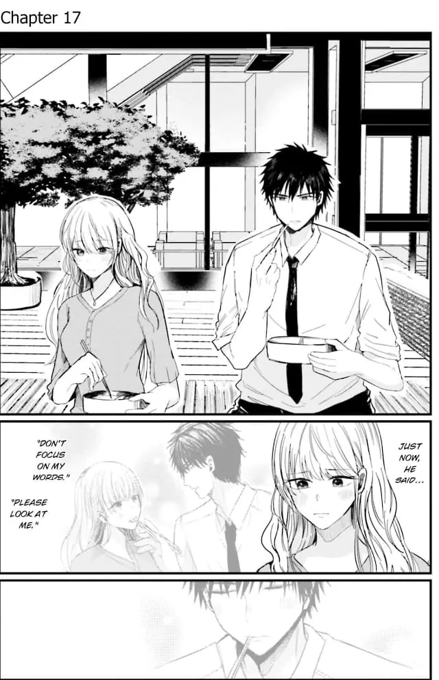 Kowamote Kouhai ga Ichinichi Ikkai Suki tte Itte Kuru (Official) Chapter 17 - page 1