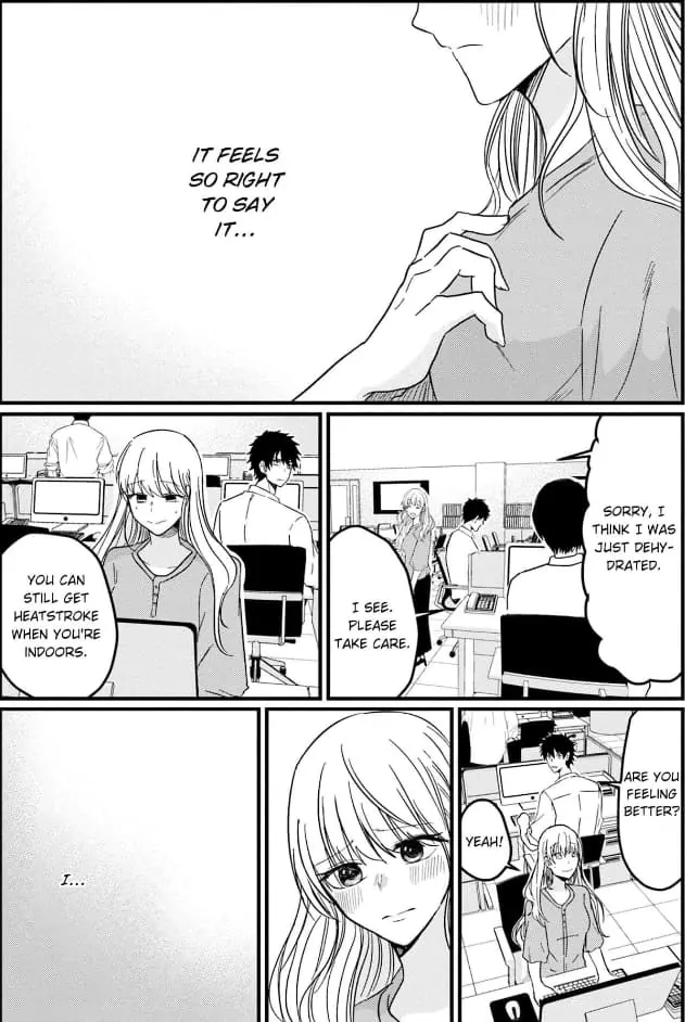 Kowamote Kouhai ga Ichinichi Ikkai Suki tte Itte Kuru (Official) Chapter 18 - page 11