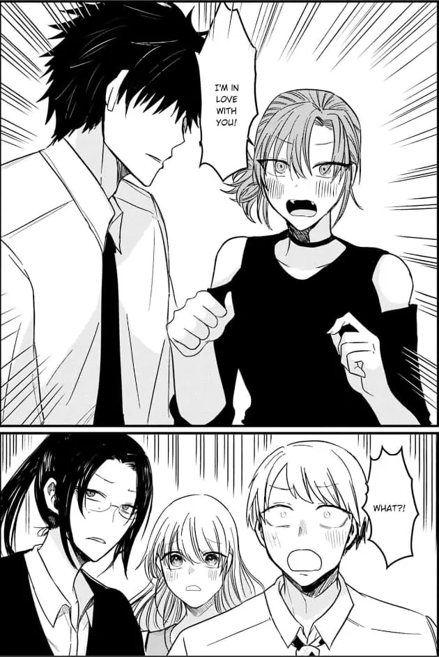 Kowamote Kouhai ga Ichinichi Ikkai Suki tte Itte Kuru (Official) Chapter 18 - page 16